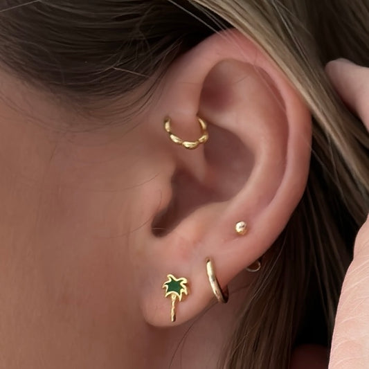 Palm Tree Studs