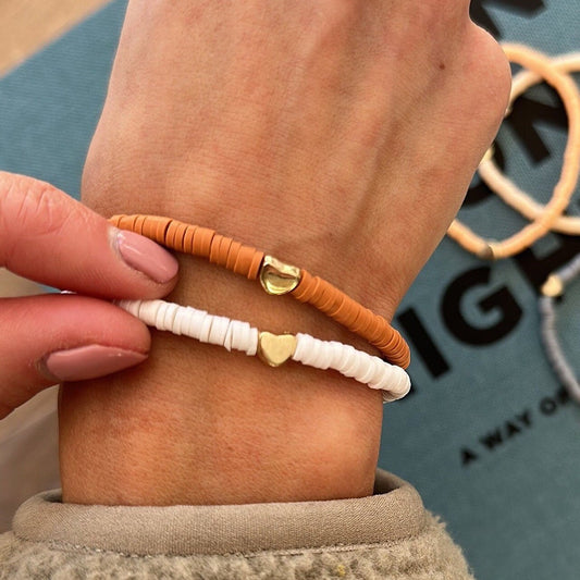 Heart Bead Friendship Bracelets