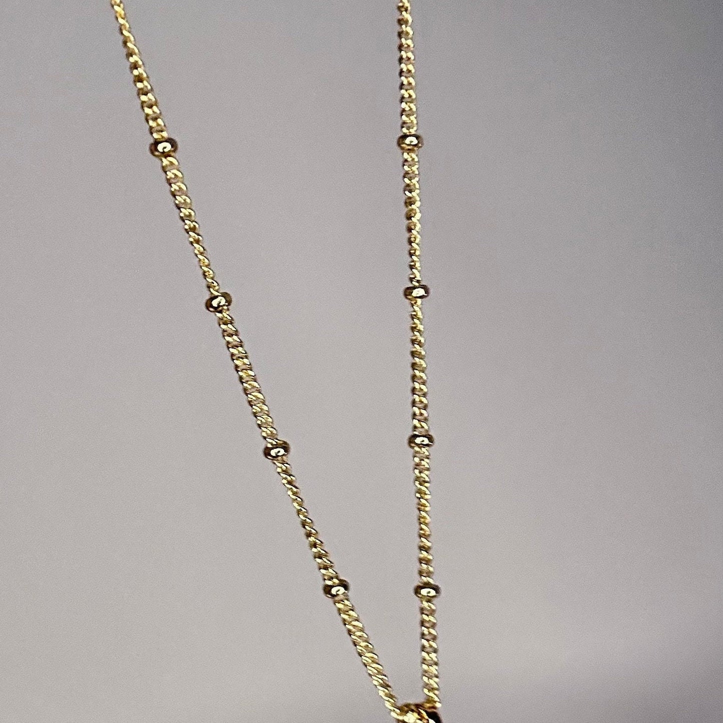 Gold Plated Satellite Chain