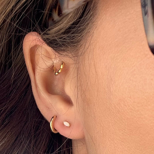 Genuine Opal Studs