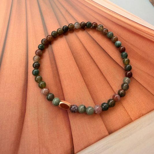 Autumn Jasper Gemstone Bracelet