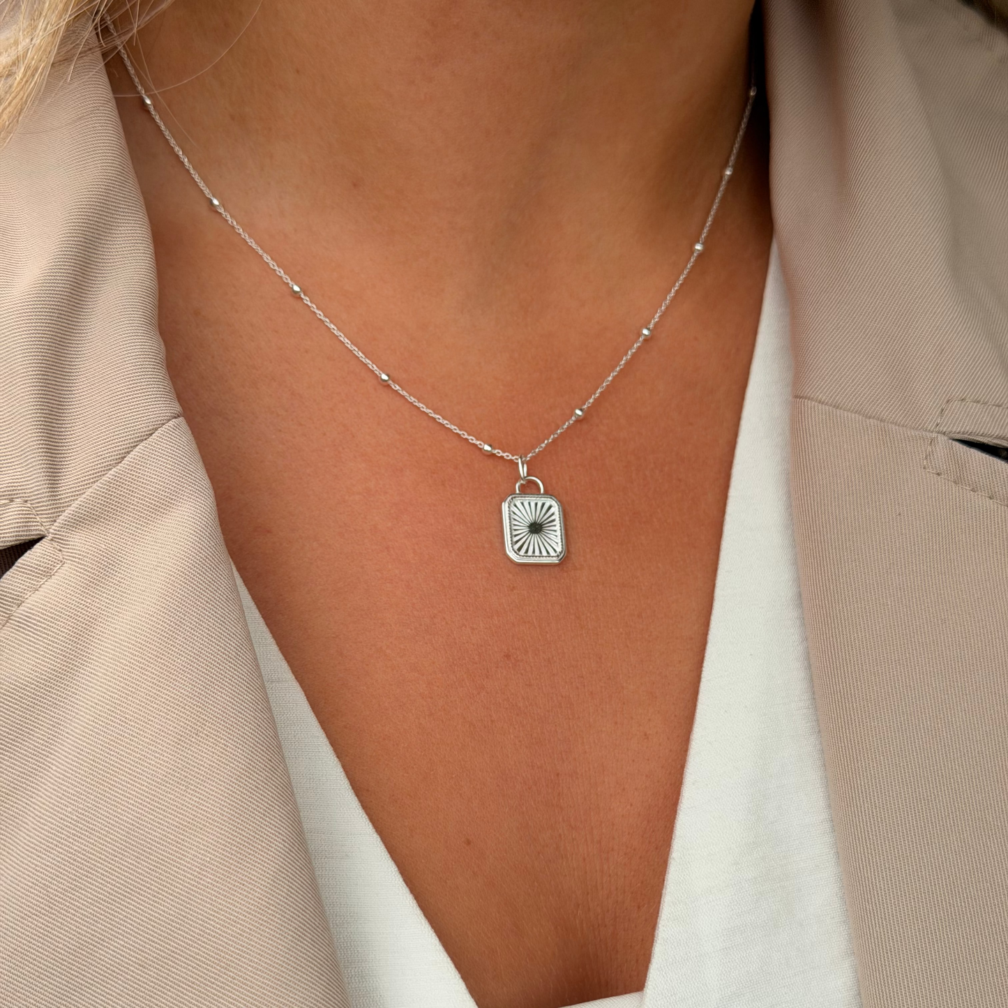 Silver Sol Necklace