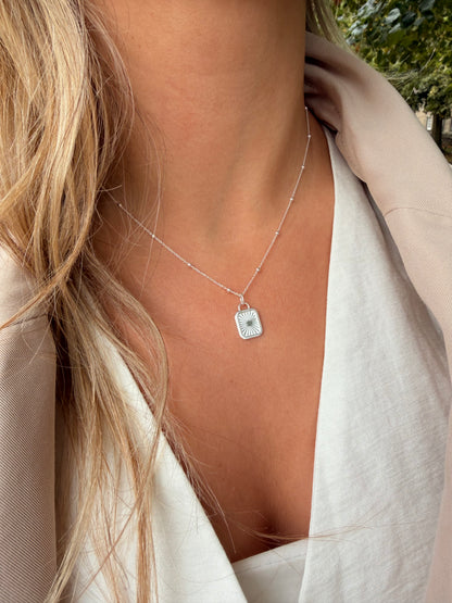 Silver Sol Necklace