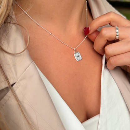 Silver Sol Necklace