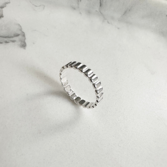 Fluted Chunky Ring