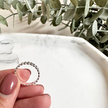 Fluted Chunky Ring