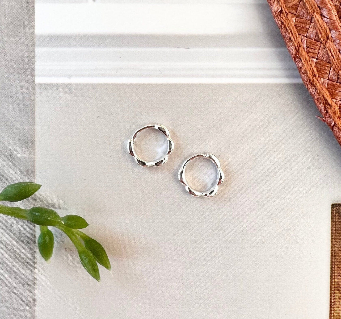 Silver Frilly Huggies