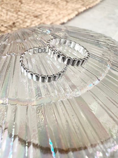 Fluted Chunky Ring