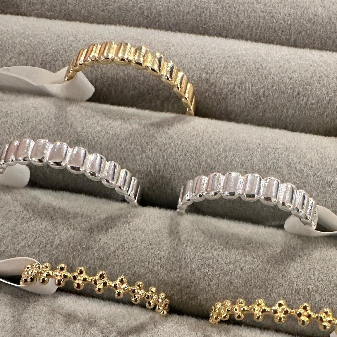 Fluted Chunky Ring