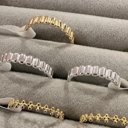 Fluted Chunky Ring