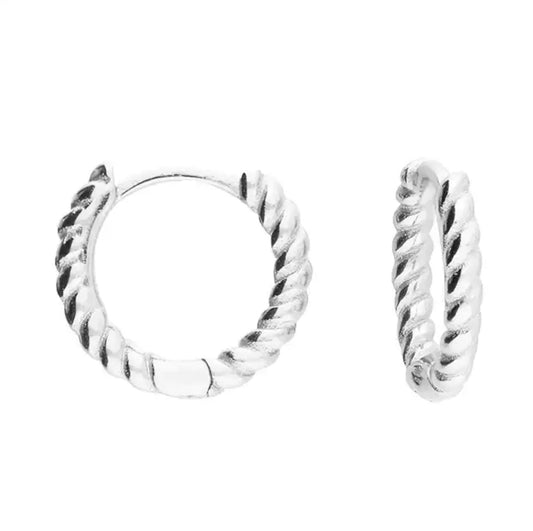 Twisted Rope Huggies