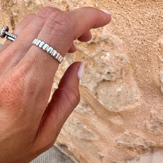 Fluted Chunky Ring